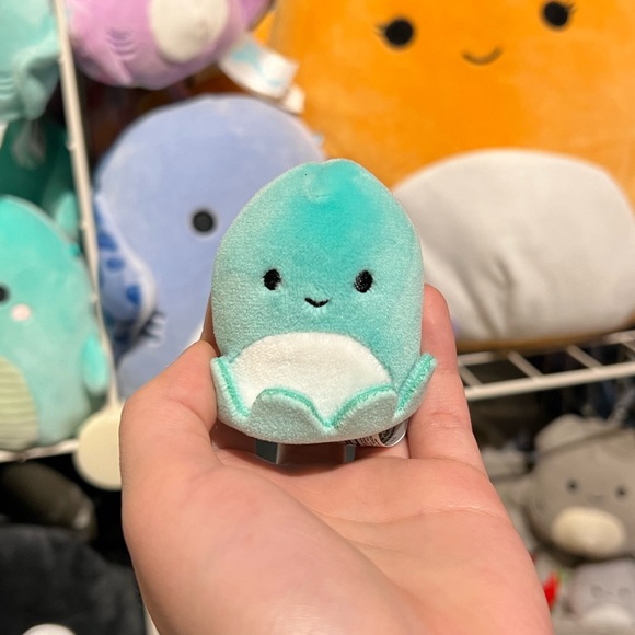 Squishmallows Zobey the Teal Octopus 2" Stuffed Plush Squishville - Picture 1 of 3